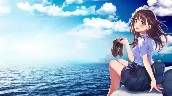 Sea-girl-4k-60fps^^