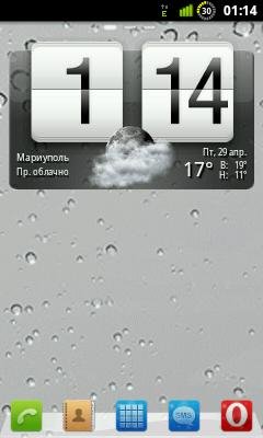 HTC Clock Weather
