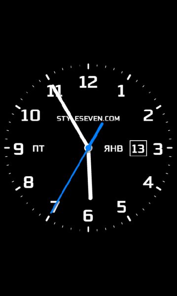 analog clock live wallpaper 7 v2.06