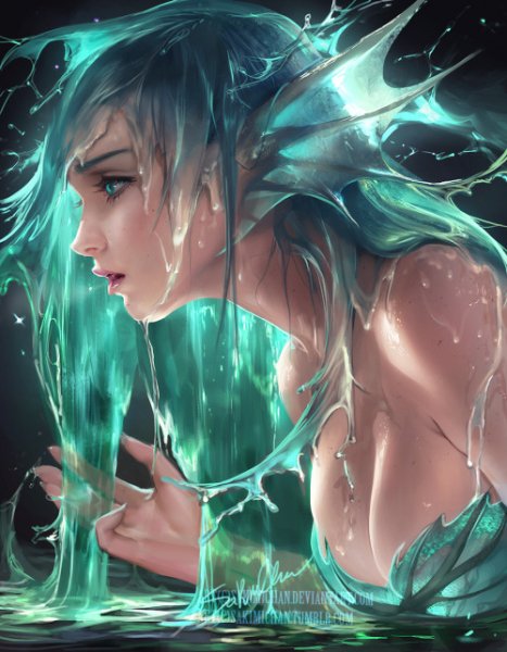 Sakimichan (Yue Wang) - Mermaid