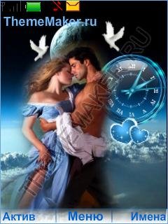 In the clouds of love...