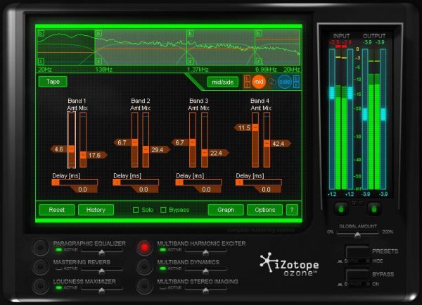 iZotope Ozone 4.04 VST+PRO PRESETS