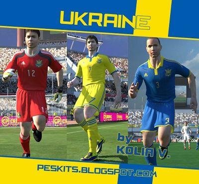 PES 2014 Ukraine 2014 15 Kits