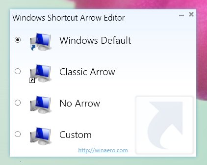WindowsShortcutArrowEditor