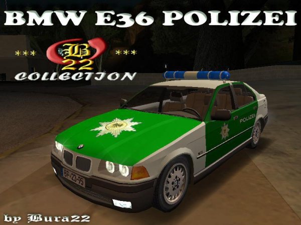 BMW E36 Polizei
