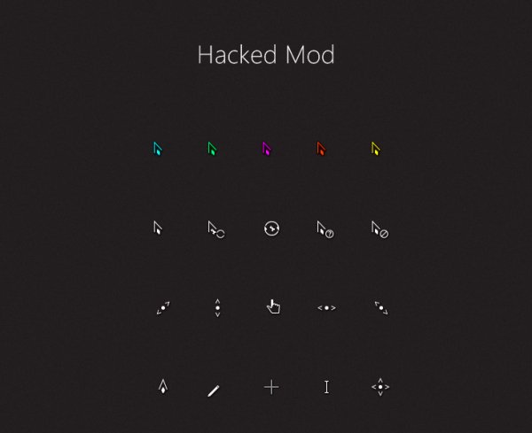 Hacked Mod Cursors
