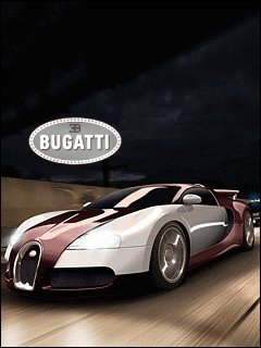 Bugatti car анимация