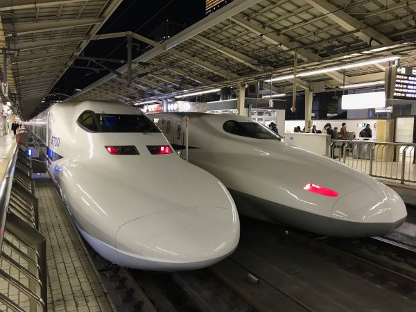 Tokaido Shinkansen train front