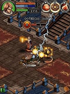 Dungeon Hunter 3 240x400 landscape sens