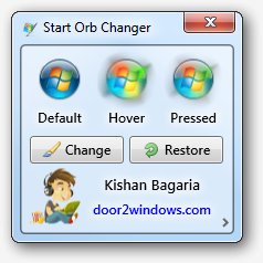 Изменение кнопки Пуск Win7