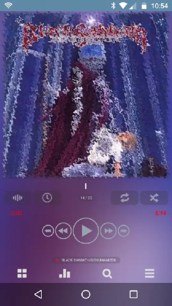Poweramp V3 skin Yaps v25.0 Lite