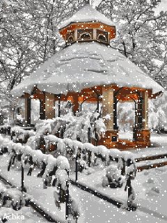 красавица зима