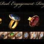 REAL ENGAGEMENT RINGS КОЛЬЦА ОБРУЧАЛЬНЫЕ
