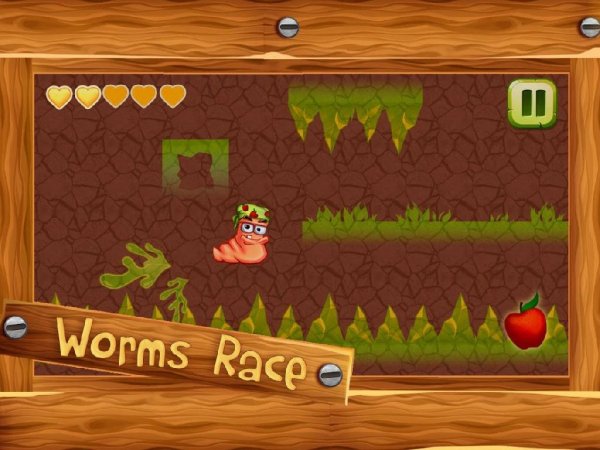 Worms Race v 1.0