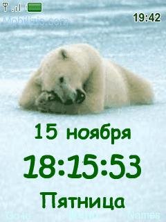 Белый медвед...