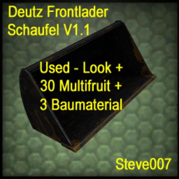 Frontlader Schaufel Multi 1 1
