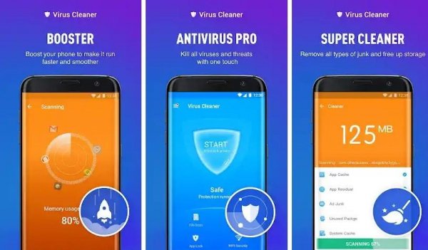 Virus Cleaner 2019 - Antivirus, Cleaner &amp; Booster v4.22.1