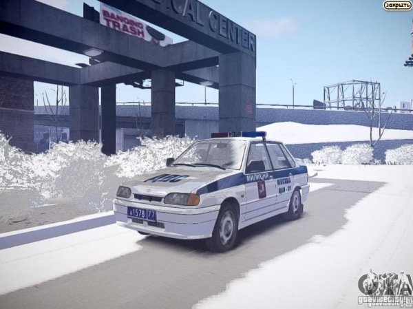 ВАЗ 2115 ДПС для GTA 4