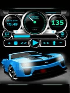 Camaro car спидометр