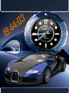 bugatti-dual-clock-флэш часы