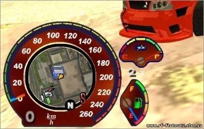 спидометр для gta sa