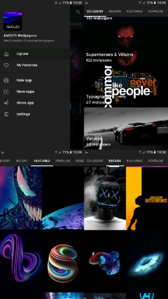 AMOLED Wallpapers 4K &amp; HD 3.1 PRO