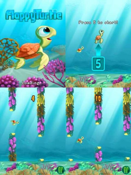 Flappy Turtle 240x320 6280