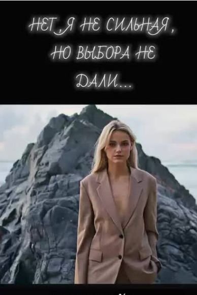 Матвей - Нет я не сильная ,  но выбора не дали
