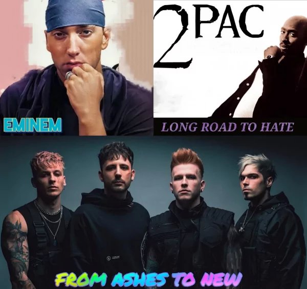 Eminem &amp; 2Pac &amp; From Ashes To New - #Long Road To Hate