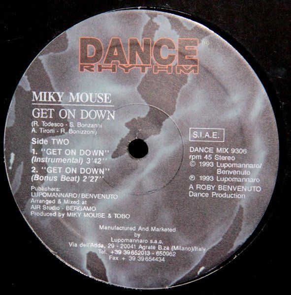 Miky Mouse - Get On Down (Club Mix)