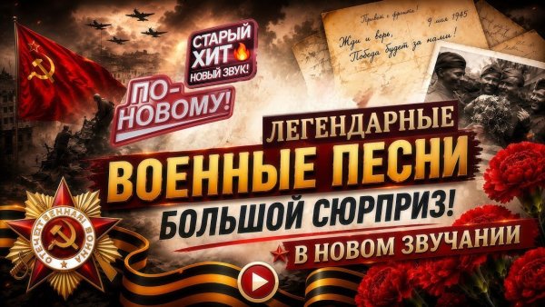 Легендарные Военные Песни - Сборник Каверов В Новом Звучании