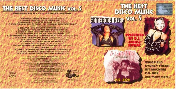 Various Artists - The Best Disco Music Vol.5 (1995)_CD-Rip