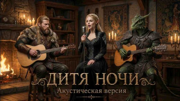 Yngvild - Yngvild - Дитя Ночи  (Acoustic) #skyrim #yngvild #elderscrolls #дитяночи #aimusic #fantasy