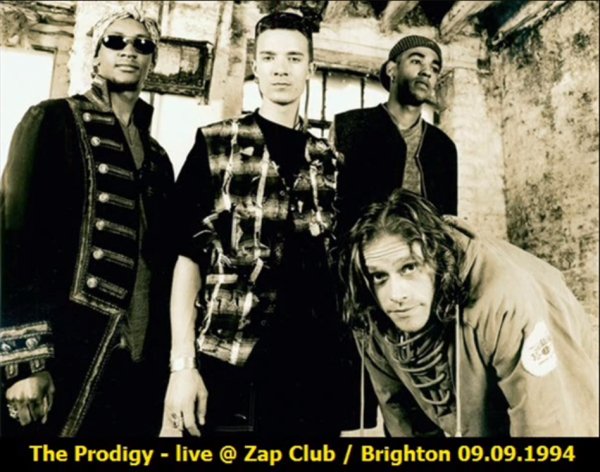 The Prodigy (freeze84) - live @ Zap Club / Brighton 09.09.1994