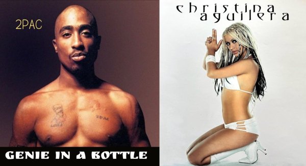 2Pac &amp; Christina Aguilera - #Genie In A Bottle
