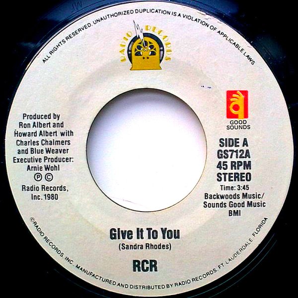 RCR - Give It To You