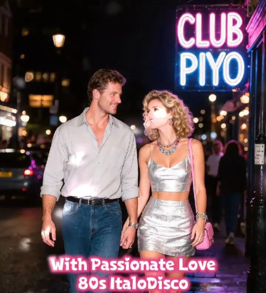 Dj Piyo - With Passionate Love /80s ItaloDisco2026