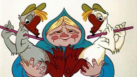 Из мультиков - Жили у бабуси два весёлых гуся