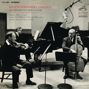 Gregor Piatigorsky, Антон Аренский, Jascha Heifetz, Leonard Pennario - Piano Trio No. 1 in D Minor, Op. 32: III. Elegia - Adagio