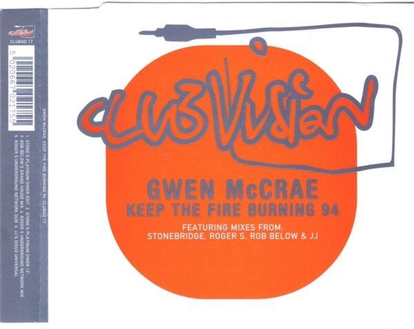 Gwen McCrae - Keep The Fire Burning 94 (Stone's Platinum Diner 12")