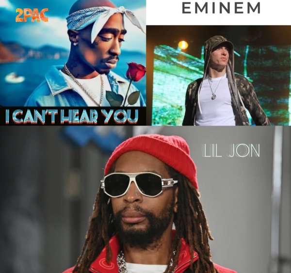 2Pac &amp; Eminem &amp; Lil Jon - #I Can't Hear You