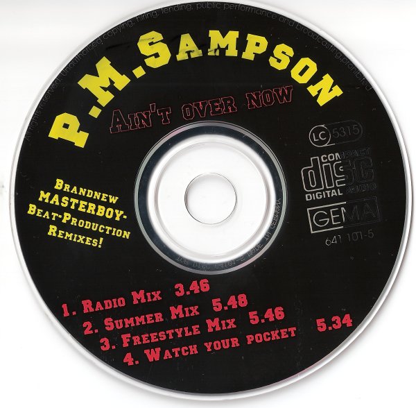 P.M. Sampson - Watch Your Pocket (1994)_CD-Rip