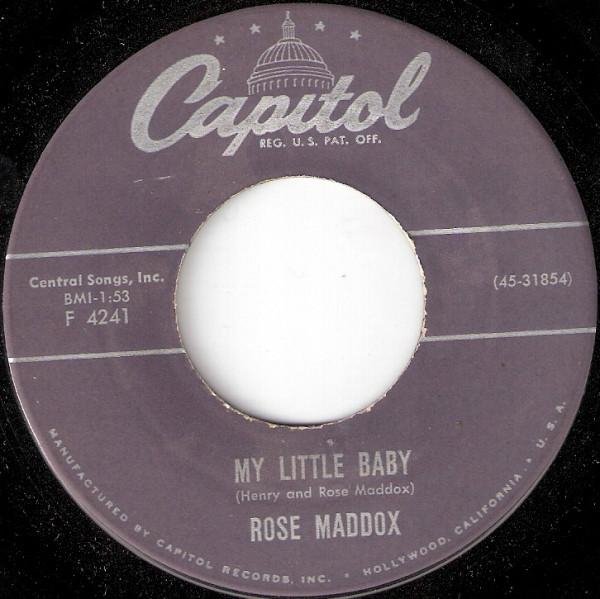 Rose Maddox - My Little Baby
