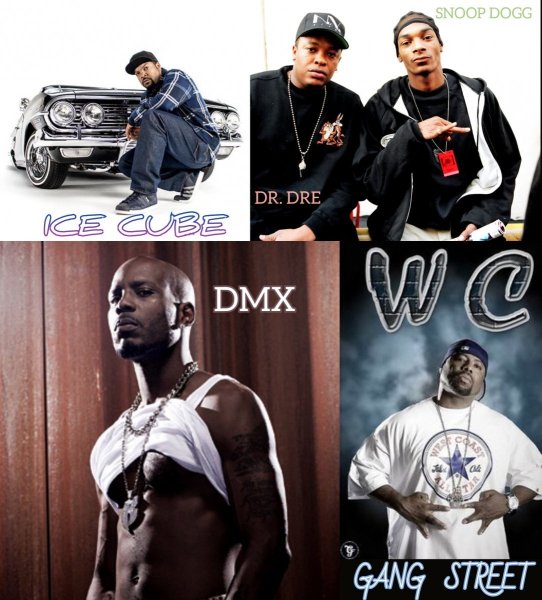 Ice Cube &amp; Snoop Dogg &amp; DMX &amp; Dr. Dre &amp; WC - #Gang Street