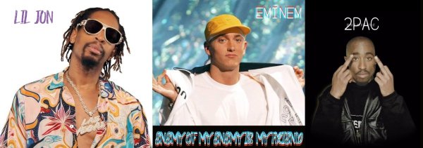 Lil Jon &amp; Eminem &amp; 2Pac - #The Enemy Of My Enemy Is My Friend