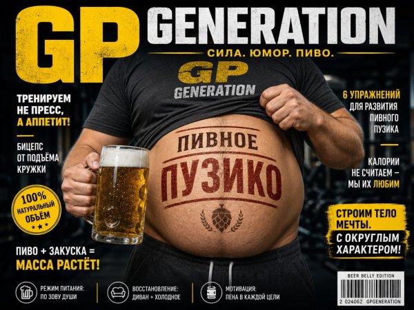GP GENERATION - ПИВНОЕ ПУЗИКО