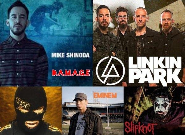 Mike Shinoda &amp; Linkin Park &amp; Lil Toe &amp; Eminem &amp; Slipknot - #Damage