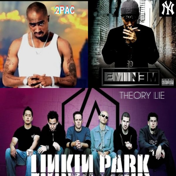 2Pac &amp; Linkin Park &amp; Eminem - #Theory Lie
