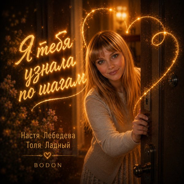 Настя Лебедева, Толя Ладный, Bodon - Я тебя узнала по шагам