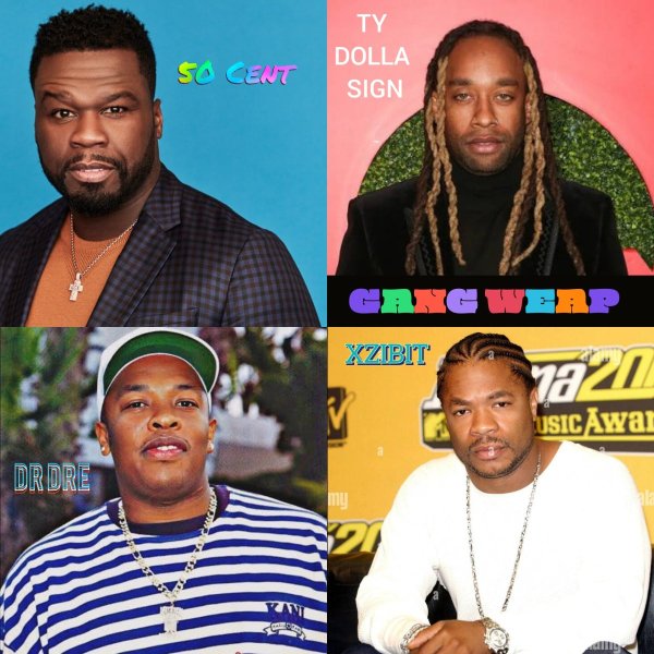 50 Cent &amp; Ty Dolla $ign &amp; Dr. Dre &amp; Xzibit - #Gang Weap